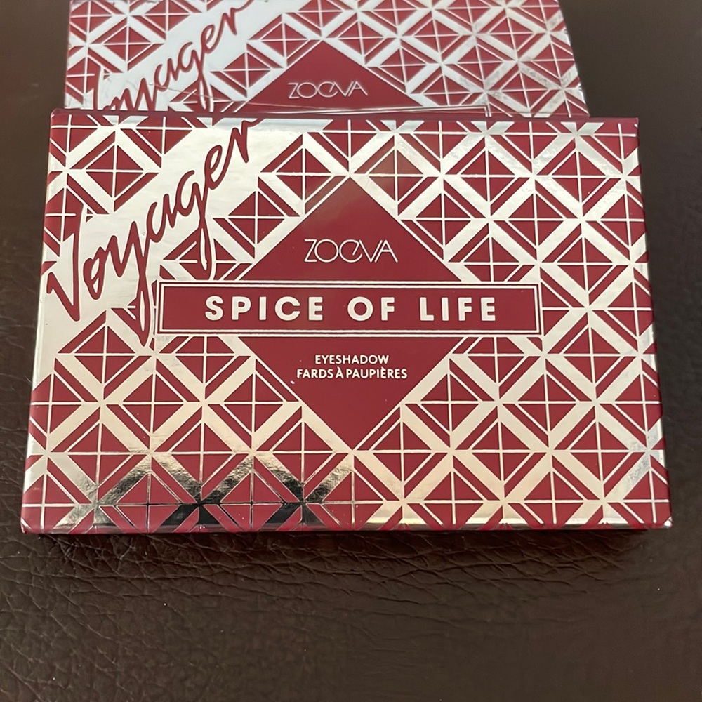 ZOEVA Voyager Spice of Life eyeshadows (6) different colors in the brown shades